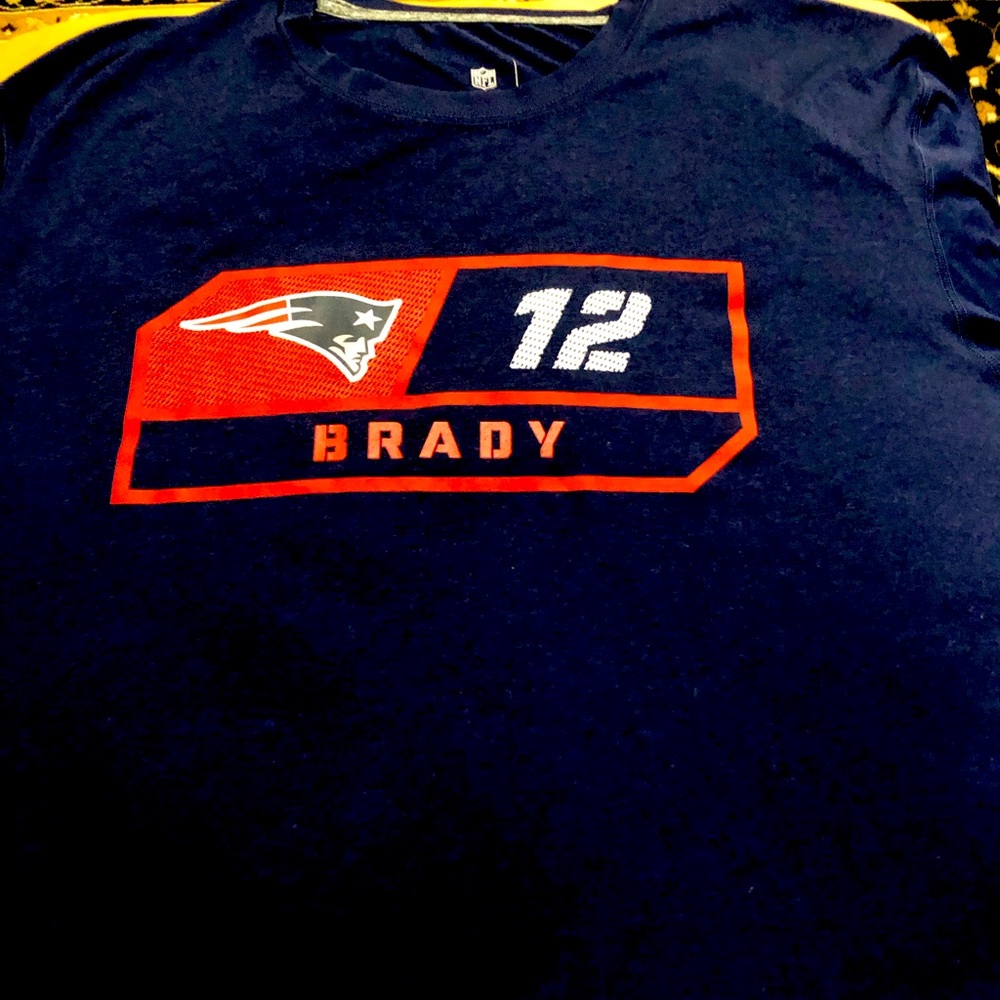 Tom Brady # 12 tee shirt.
